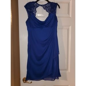 Blue dress